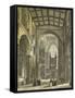 Ripon Cathedral, View of the Nave-null-Framed Stretched Canvas