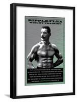 Ripple-Flex Weight Training-null-Framed Art Print