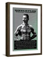 Ripple-Flex Weight Training-null-Framed Art Print