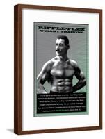 Ripple-Flex Weight Training-null-Framed Art Print