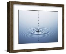 Ripple on Water-Taro Yamada-Framed Photographic Print