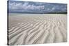 Ripples in sand, inter-tidal sands on coast, Palawan Island, Philippines-Nicholas & Sherry Lu Aldridge-Stretched Canvas