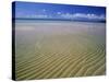 Ripples in the Sand on Chaweng Beach, Koh Samui, Thailand, Asia-Robert Francis-Stretched Canvas