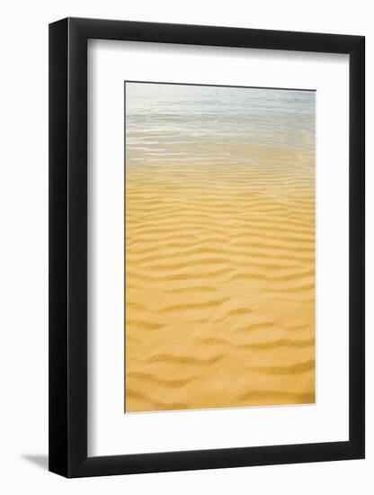 Ripples in the Sand-Michael Hudson-Framed Art Print