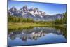 Ripples in the Tetons-Darren White Photography-Mounted Giclee Print