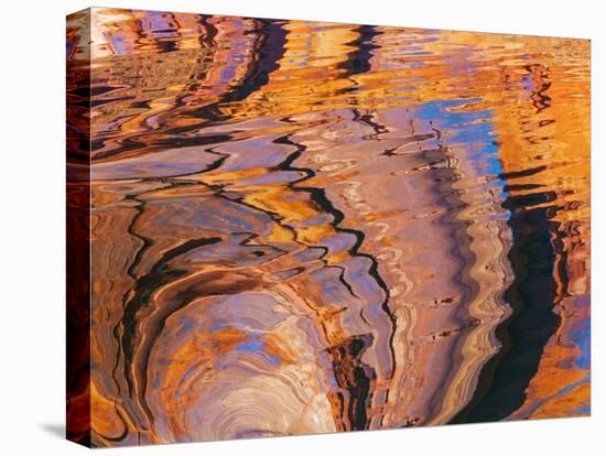 Ripples of Color I-Kathy Mahan-Stretched Canvas