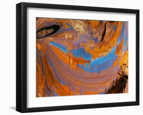 Ripples of Color II-Kathy Mahan-Framed Photographic Print