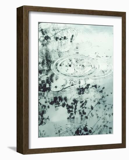 Ripples of the Rain II-Amy Melious-Framed Art Print