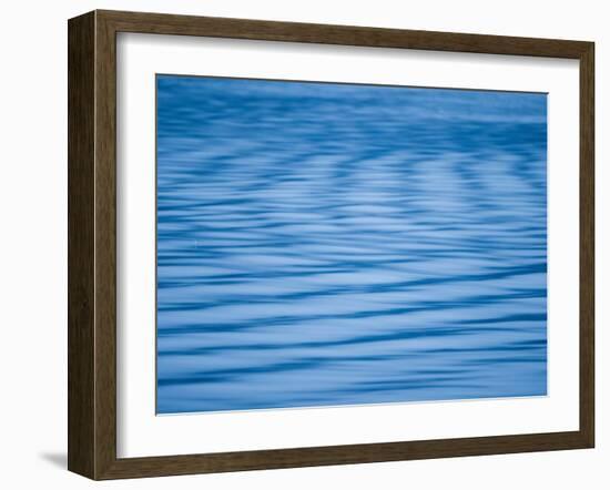 Ripples on water abstract.-Merrill Images-Framed Photographic Print