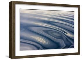 Ripples pattern, Bering Sea, Russia Far East-Keren Su-Framed Photographic Print