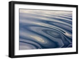 Ripples pattern, Bering Sea, Russia Far East-Keren Su-Framed Photographic Print