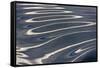 Ripples pattern, Bering Sea, Russia Far East-Keren Su-Framed Stretched Canvas