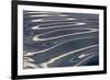 Ripples pattern, Bering Sea, Russia Far East-Keren Su-Framed Photographic Print