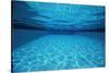 Rippling Water in Swimming Pool-Rick Doyle-Stretched Canvas