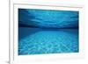 Rippling Water in Swimming Pool-Rick Doyle-Framed Photographic Print