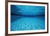 Rippling Water in Swimming Pool-Rick Doyle-Framed Photographic Print