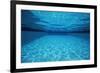 Rippling Water in Swimming Pool-Rick Doyle-Framed Photographic Print