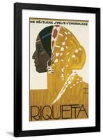 Riquetta Schkolade-Ludwig Hohlwein-Framed Premium Giclee Print