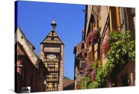 Riquewihr, Alsace, France, Europe-John Miller-Stretched Canvas