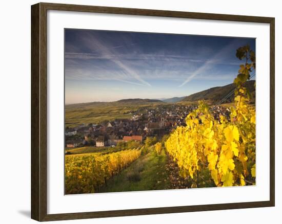 Riquewihr, Alsatian Wine Route, Alsace Region, Haut-Rhin, France-Walter Bibikow-Framed Photographic Print