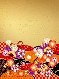 A Japanese Style Background of Japan-ririe-Stretched Canvas