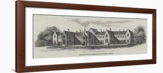 Risbridge Union Workhouse, at Kedington, Suffolk-null-Framed Giclee Print