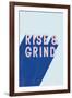 Rise and Grind-Becky Thorns-Framed Art Print