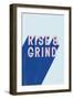Rise and Grind-Becky Thorns-Framed Art Print