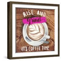 Rise & Grind II-null-Framed Art Print