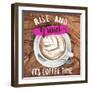 Rise & Grind II-null-Framed Art Print