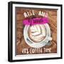 Rise & Grind II-null-Framed Art Print