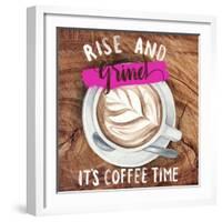 Rise & Grind II-null-Framed Art Print