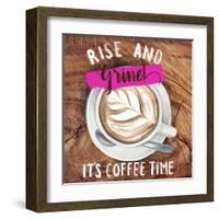 Rise & Grind II-null-Framed Art Print