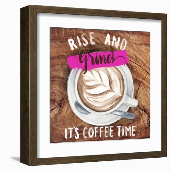 Rise & Grind II-null-Framed Art Print