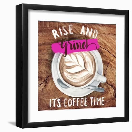 Rise & Grind II-null-Framed Art Print