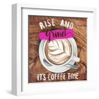 Rise & Grind II-null-Framed Art Print