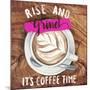 Rise & Grind II-null-Mounted Art Print