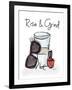 Rise & Grind-Anna Quach-Framed Art Print