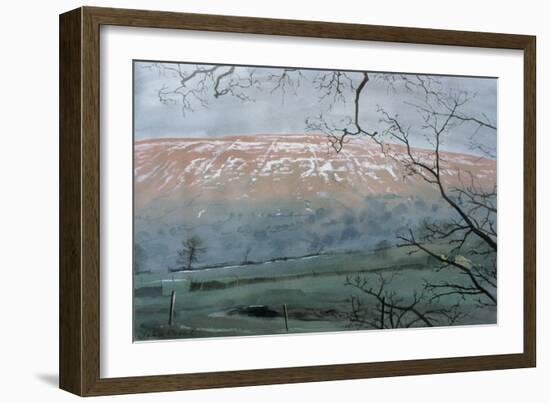 Rise Hill in December, 1991-John Cooke-Framed Giclee Print