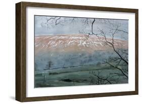 Rise Hill in December, 1991-John Cooke-Framed Giclee Print