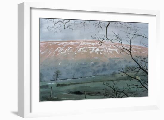 Rise Hill in December, 1991-John Cooke-Framed Giclee Print