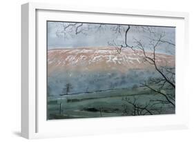 Rise Hill in December, 1991-John Cooke-Framed Giclee Print