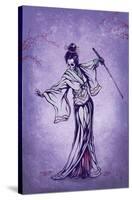 Rise of the Geisha-David Lozeau-Stretched Canvas