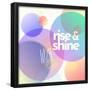 Rise Shine-null-Framed Poster