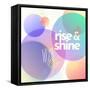 Rise Shine-null-Framed Stretched Canvas