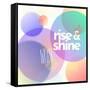 Rise Shine-null-Framed Stretched Canvas