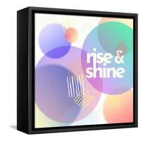 Rise Shine-null-Framed Stretched Canvas