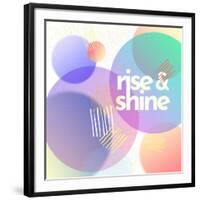 Rise Shine-null-Framed Premium Giclee Print