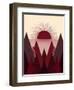 Rise-null-Framed Art Print