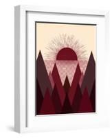 Rise-null-Framed Art Print